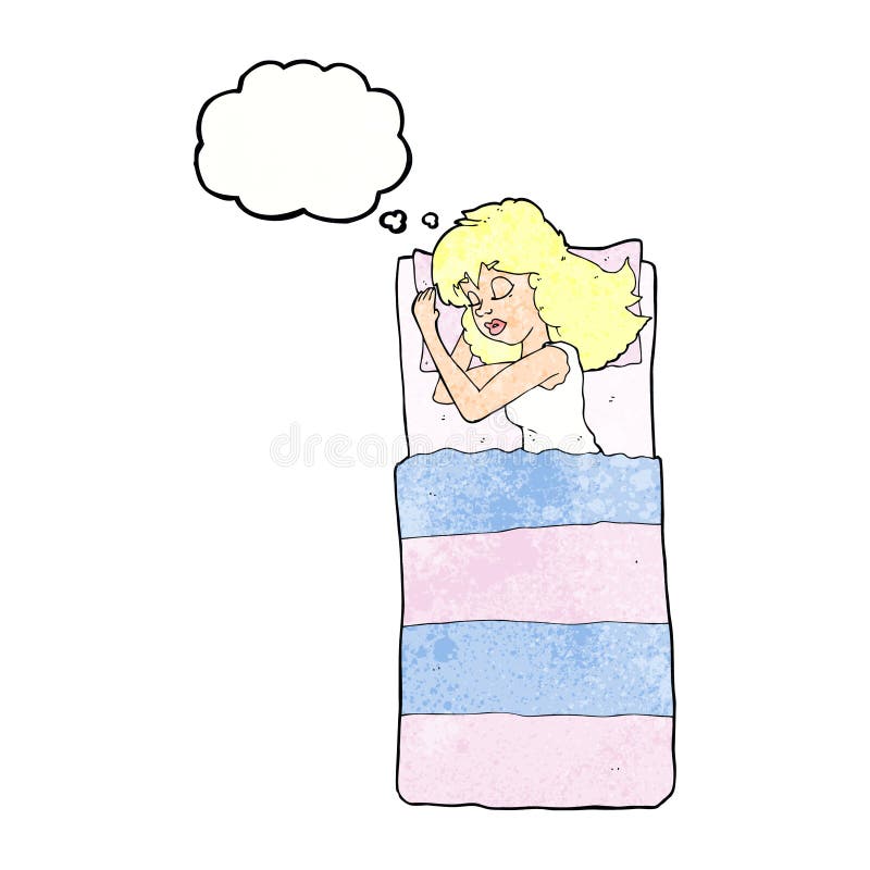 Cartoon Girl Dreaming Thought Bubble Stock Illustrations – 209 Cartoon ...