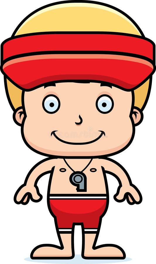 cartoon lifeguard clipart