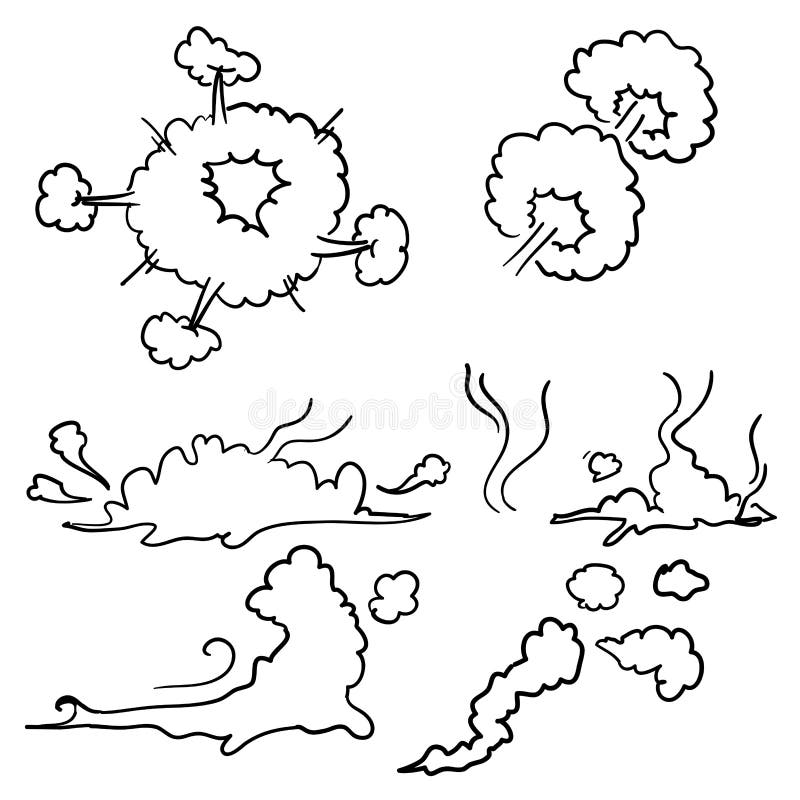 Cartoon Smoke Cloud with Manga Style Vector Stock Vector - Illustration of dialog, flash: 168144354 Cartoon Smoke Cloud with Manga Style Vector Stock Vector - Illustration of dialog, flash: 168144354