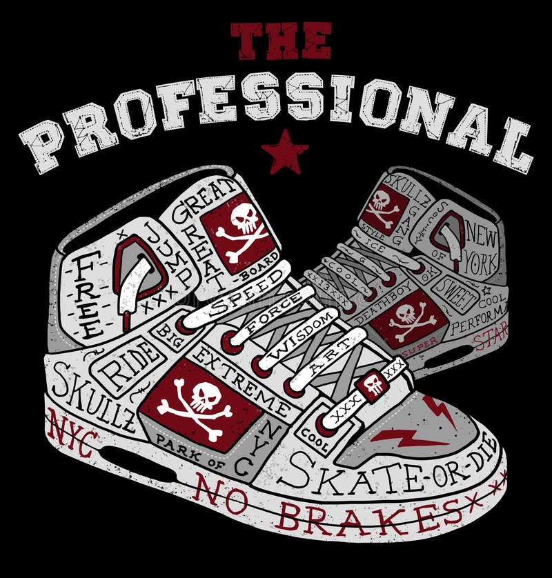 Cartoon Sneakers Illustration Wallpaper Skate Board Slogans Cartoon Style Cool Teenager T-shirt Graphic Art Sticker Print Design Stock Vector - Illustration of graffiti, emoji: 252478386 Cartoon Sneakers Illustration Wallpaper Skate Board Slogans Cartoon Style Cool Teenager T-shirt Graphic Art Sticker Print Design Stock Vector - Illustration of graffiti, emoji: 252478386