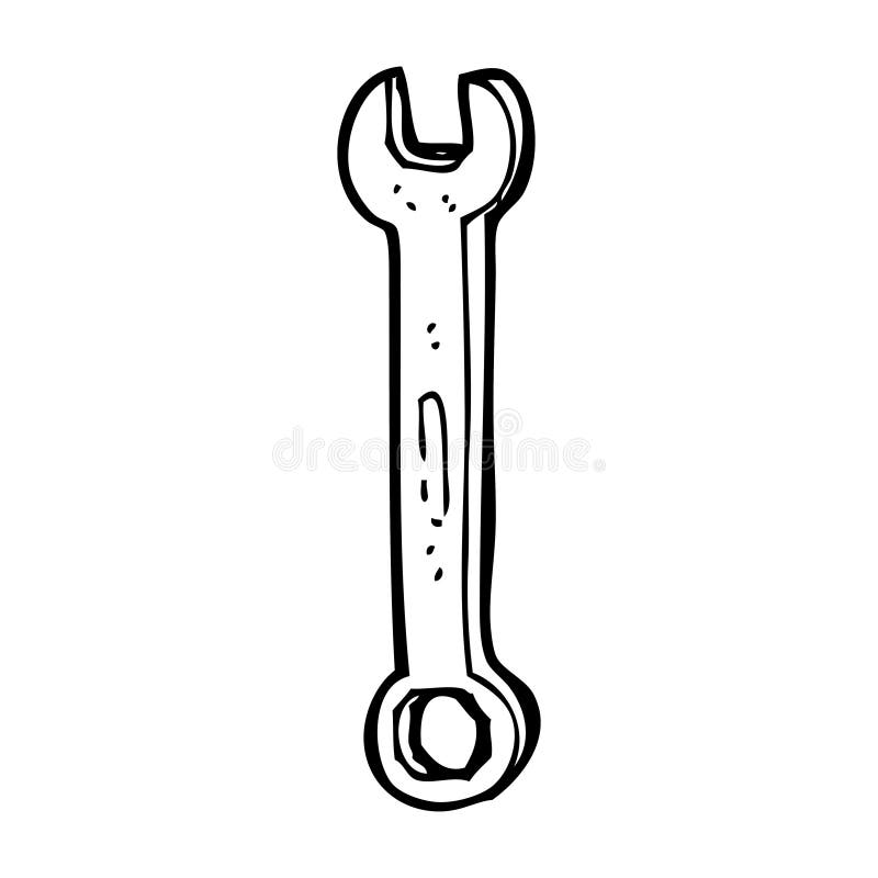 cartoon spanner