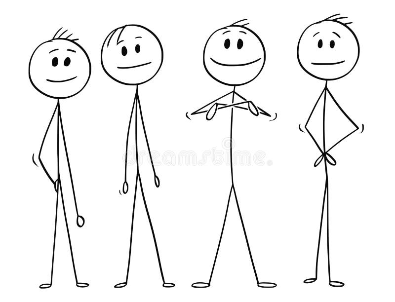 Vector Cartoon Stick Figure Drawing Conceptual Illustration Of Construction  Worker, Man Or Businessman In Safety Helmet Showing Thumb Up Gesture.  Royalty Free SVG, Cliparts, Vectors, and Stock Illustration. Image  153288805.