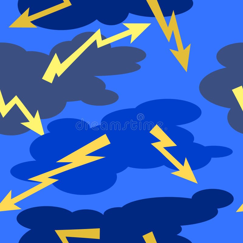 Cartoon Storm royalty free illustration