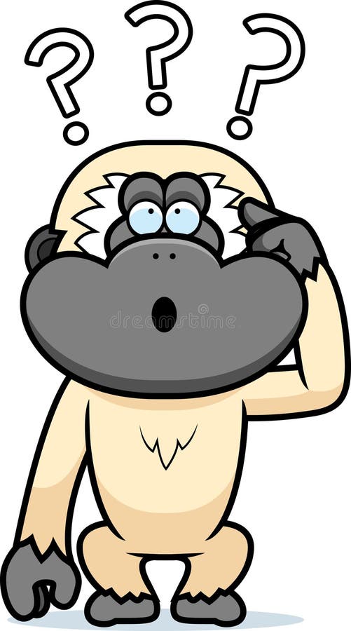Cartoon Stupid Monkey stock vector. Illustration of cartoon - 47479294