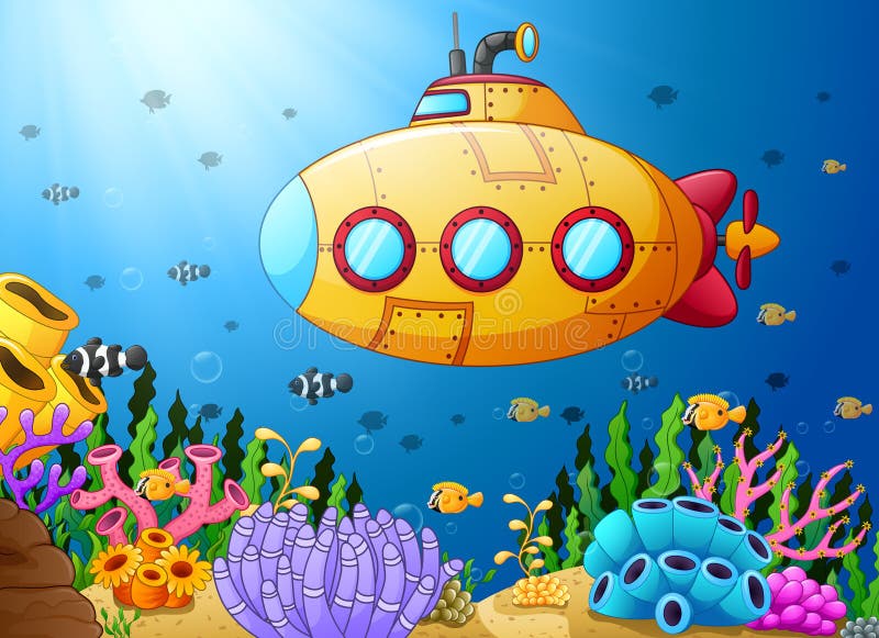 submarine cartoon kids submarine cartoon kids