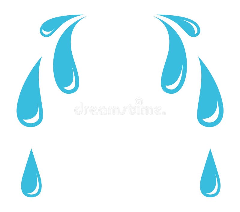 Cartoon Tears. Water Drops Falling Stock Vector - Illustration of rain, atmospheric: 233235657 Cartoon Tears. Water Drops Falling Stock Vector - Illustration of rain, atmospheric: 233235657