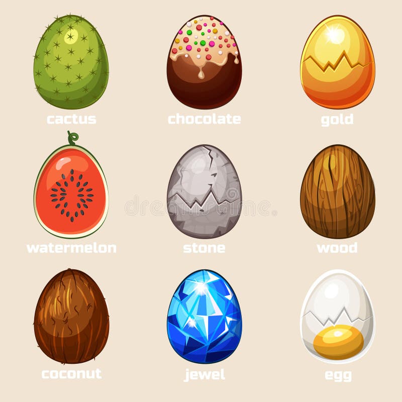 Cartoon texture eggs in stock illustration. Illustration of animation - 89790563 Cartoon texture eggs in stock illustration. Illustration of animation - 89790563
