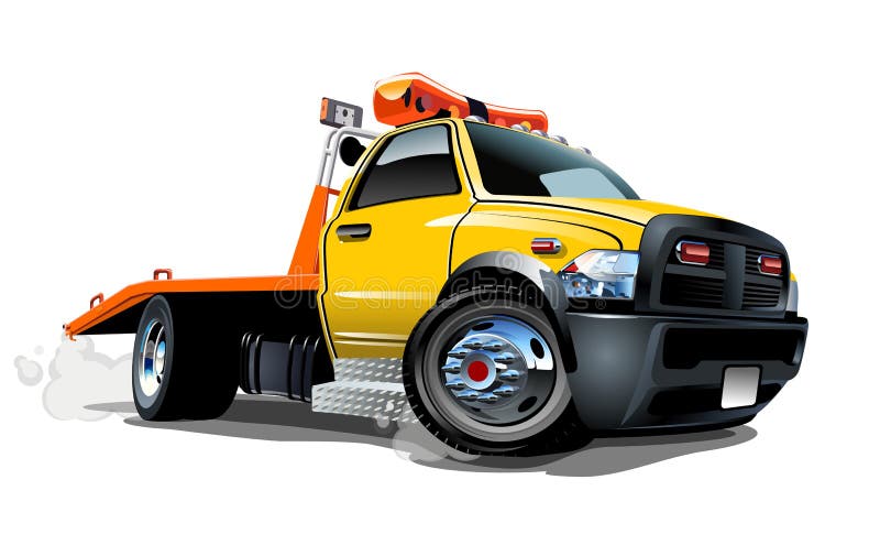 Cartoon Monster Tow Truck Photographic Print for Sale by Mechanick