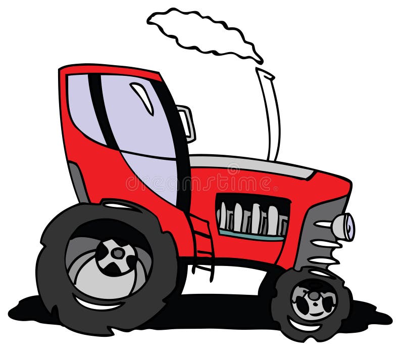 Cartoon tractor stock vector. Illustration of farm, background - 4357826 Cartoon tractor stock vector. Illustration of farm, background - 4357826