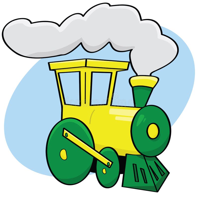 Cartoon train stock vector. Illustration of clip, tool ...