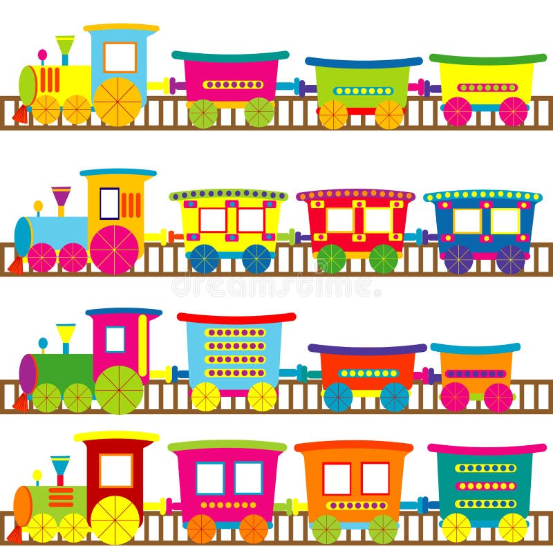 Cartoon Trains Royalty Free Stock Images Image 34228989