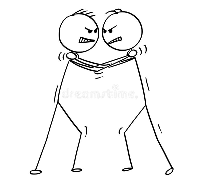 Cartoon of Two Men or Businessmen Holding Each Other`s Neck and Strangling Stock Vector - Illustration of hand, conceptual: 142808498 Cartoon of Two Men or Businessmen Holding Each Other`s Neck and Strangling Stock Vector - Illustration of hand, conceptual: 142808498
