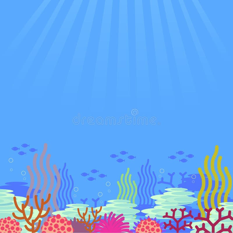 Cartoon Ocean Life [3] stock vector. Illustration of graphic - 9219400