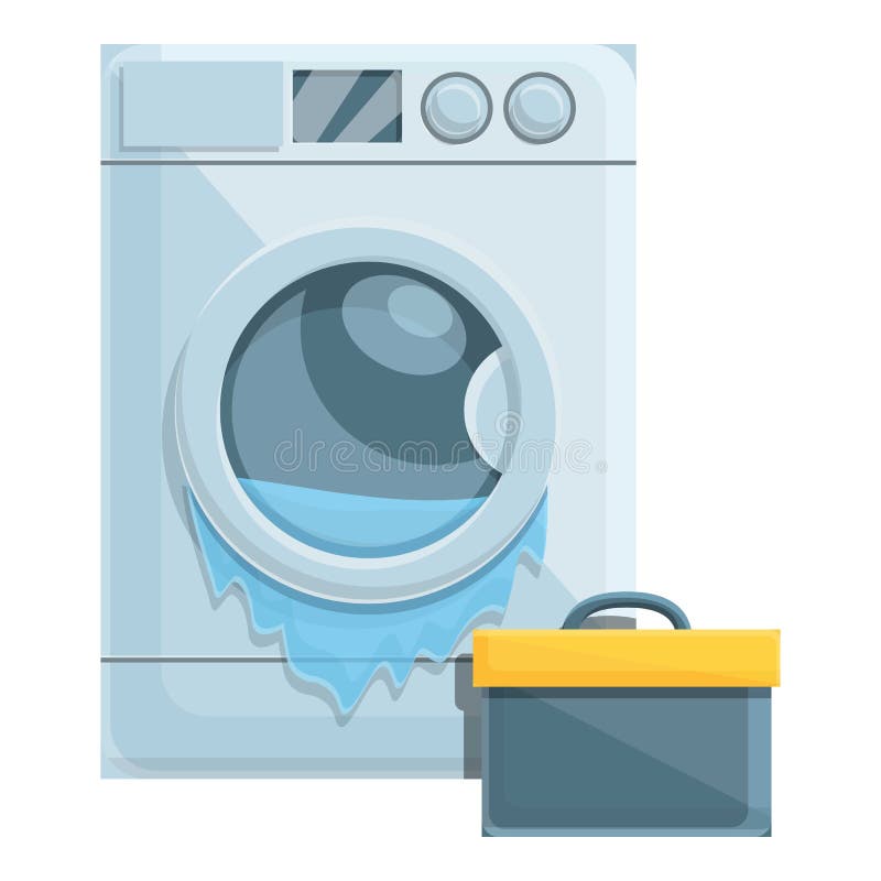 Van Pictogram Wasmachine Vector Illustratie - Illustration of meester, werktuigkundige: 218947805