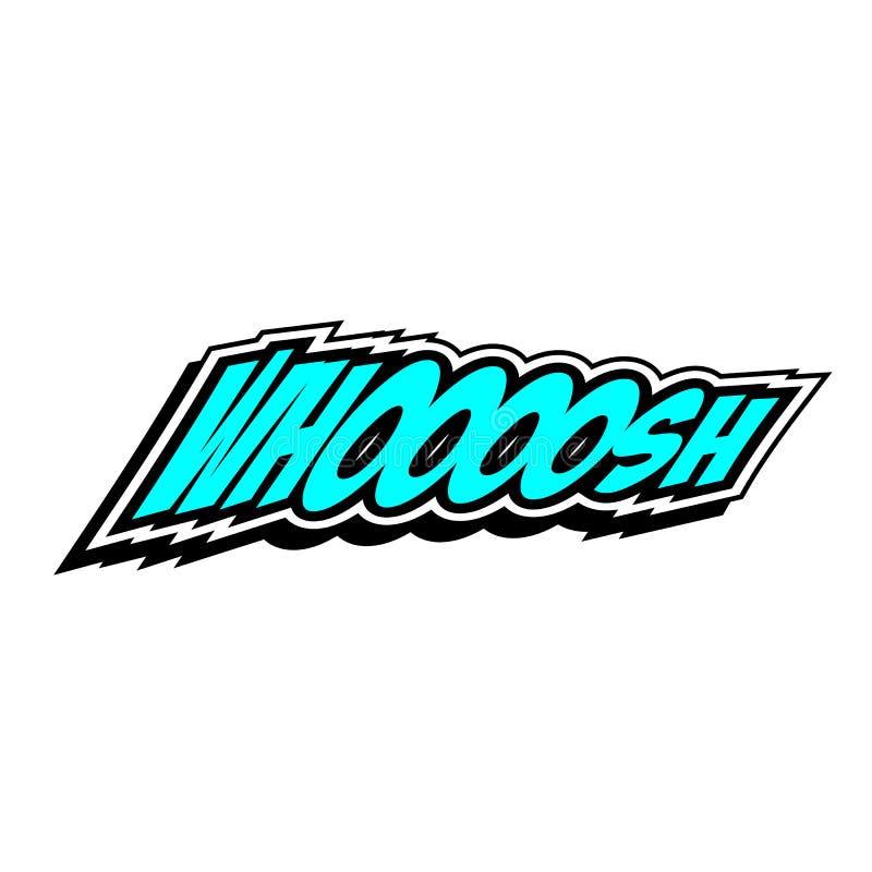 Cartoon Vector Whoosh