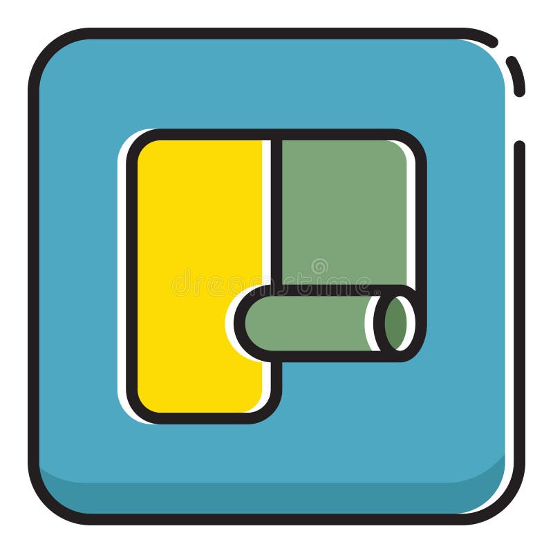 Cartoon wallpaper royalty free illustration