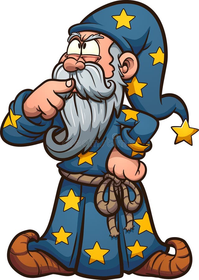 Wizard Thinking Stock Illustrations – 156 Wizard Thinking Stock  Illustrations, Vectors & Clipart - Dreamstime