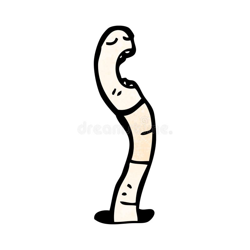 cartoon worm