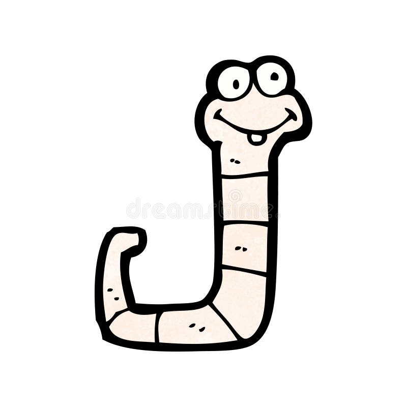 cartoon worm