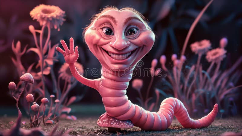 Cartoon Worm Stock Illustrations – 13,888 Cartoon Worm Stock