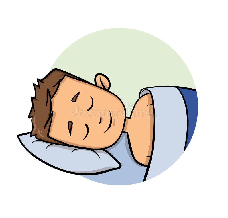 Funny Cartoon Man Sleeping Stock Illustrations – 988 Funny Cartoon Man