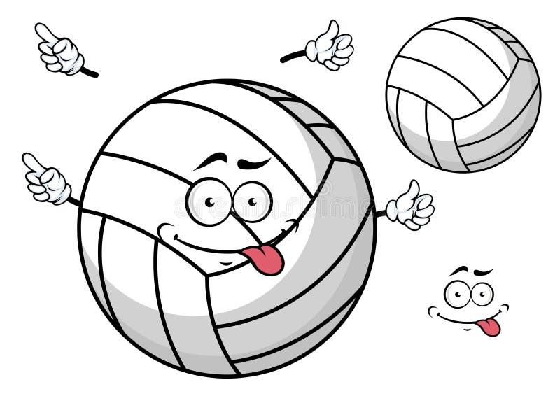 Volleyball Ball Face Stock Illustrations – 879 Volleyball Ball Face ...