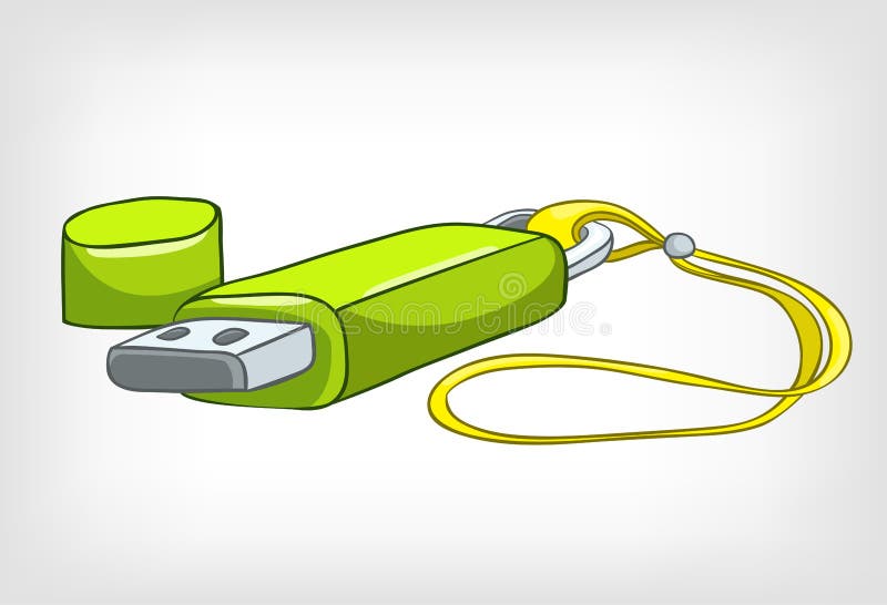Cartoons Home Appliences USB Stick royalty free illustration Cartoons Home Appliences USB Stick royalty free illustration