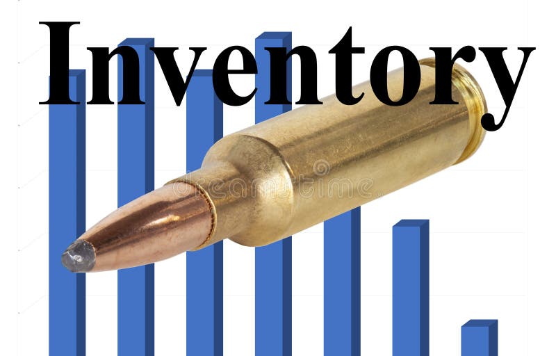 Ammo is in short supply stock photo. Image of copper 208815622