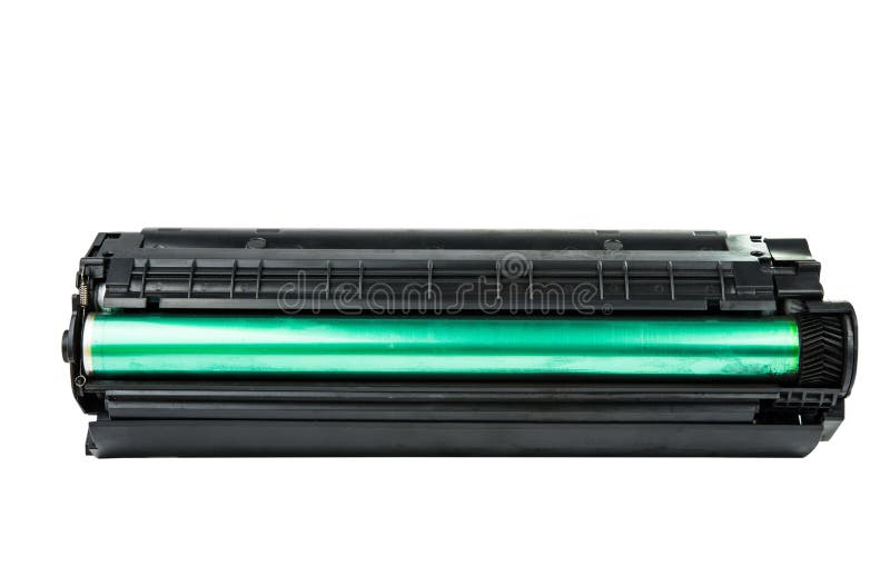 Cartridge for Laser Printer Stock Image Image of isolated, print