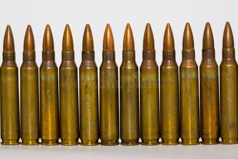 Cartuchos de M-16 5.56mm