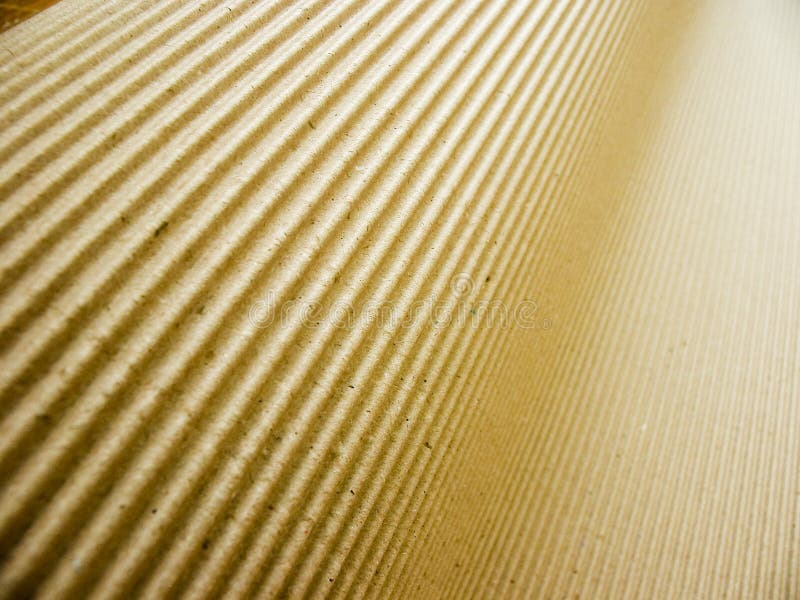 Close up of corrugated cardboard. Close up of corrugated cardboard.