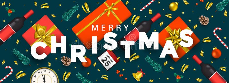 Cartão de Ano Novo Feriado - Feliz Natal sobre fundo colorido 8 ilustração stock Cartão de Ano Novo Feriado - Feliz Natal sobre fundo colorido 8 ilustração stock