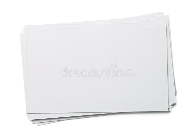 Cartão de deslocamento predeterminado em branco fotos de stock Cartão de deslocamento predeterminado em branco fotos de stock