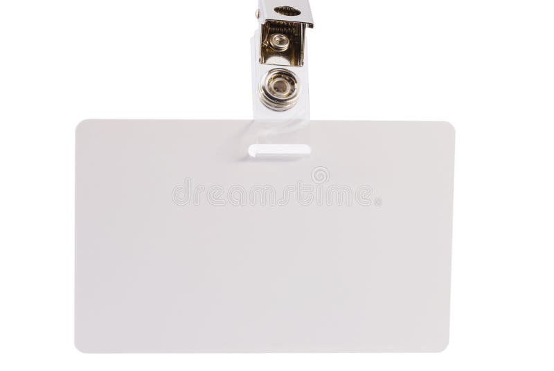 Cartão/emblema da identificação fotografia de stock Cartão/emblema da identificação fotografia de stock