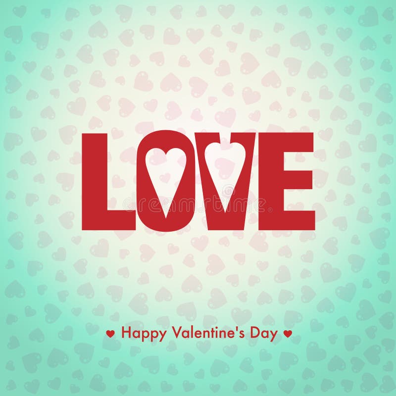 Download Cartão Feliz Do Dia De Valentim, Eu Te Amo, Tipo Da Fonte Ilustração do Vetor - Ilustração de saint, aniversário: 65580845