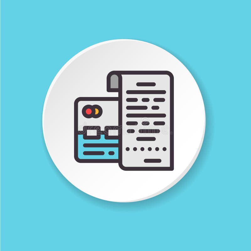 Cartão pagado antecipadamente do vetor ícone liso Interface de utilizador de UI/UX ilustração stock Cartão pagado antecipadamente do vetor ícone liso Interface de utilizador de UI/UX ilustração stock