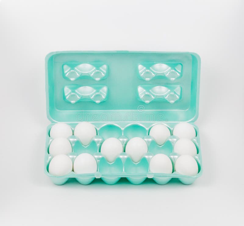A carton of eggs with 6 removed and the rest rearranged by a person with Obessive Compulsive Disorder or OCD. A carton of eggs with 6 removed and the rest rearranged by a person with Obessive Compulsive Disorder or OCD.