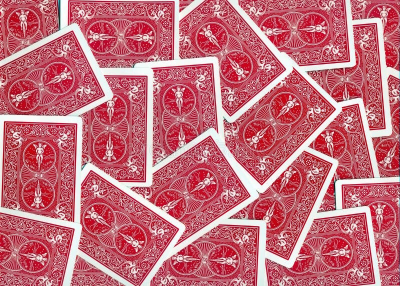 Cartas de jogar fotos de stock royalty free