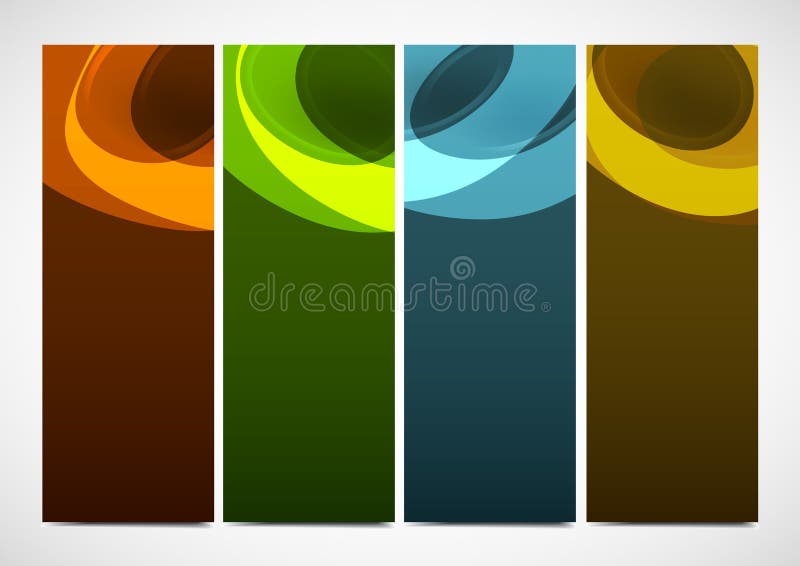 Cartões do profissional e do desenhista ilustração do vetor