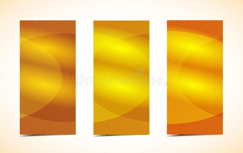 Cartões do profissional e do desenhista ilustração do vetor