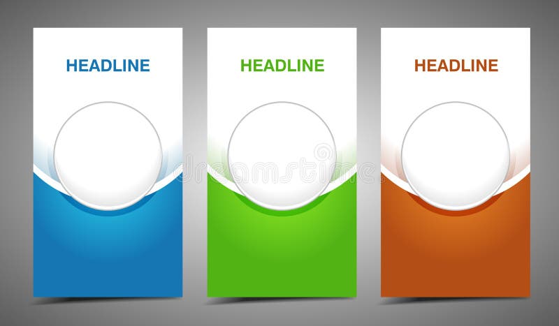 Cartões profissionais e de designer ilustração royalty free