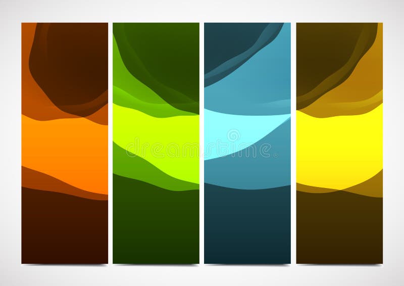 Cartões do profissional e do desenhista ilustração stock