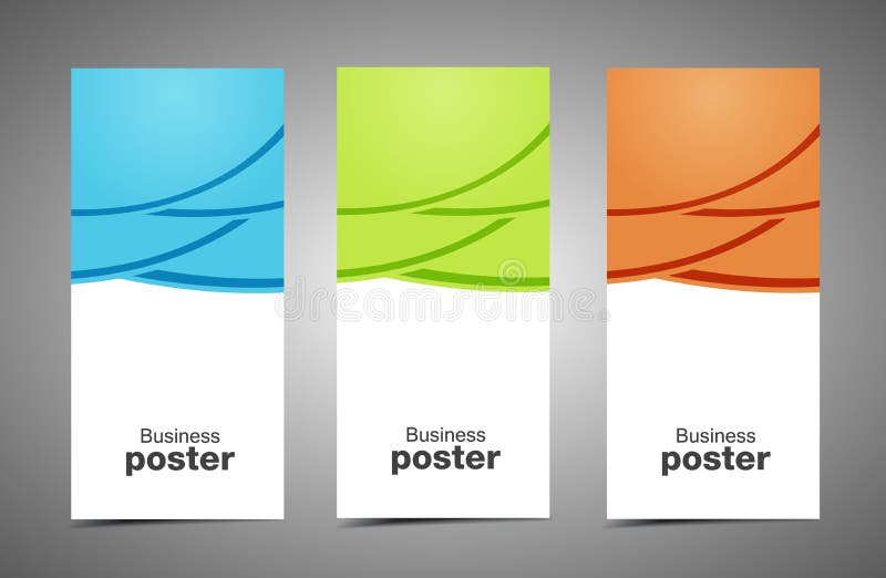 Cartões do profissional e do desenhista ilustração do vetor