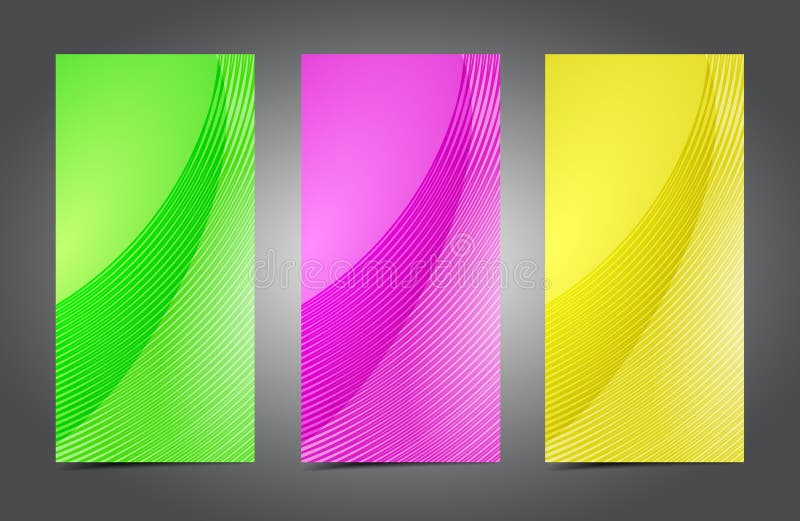 Cartões do profissional e do desenhista ilustração do vetor