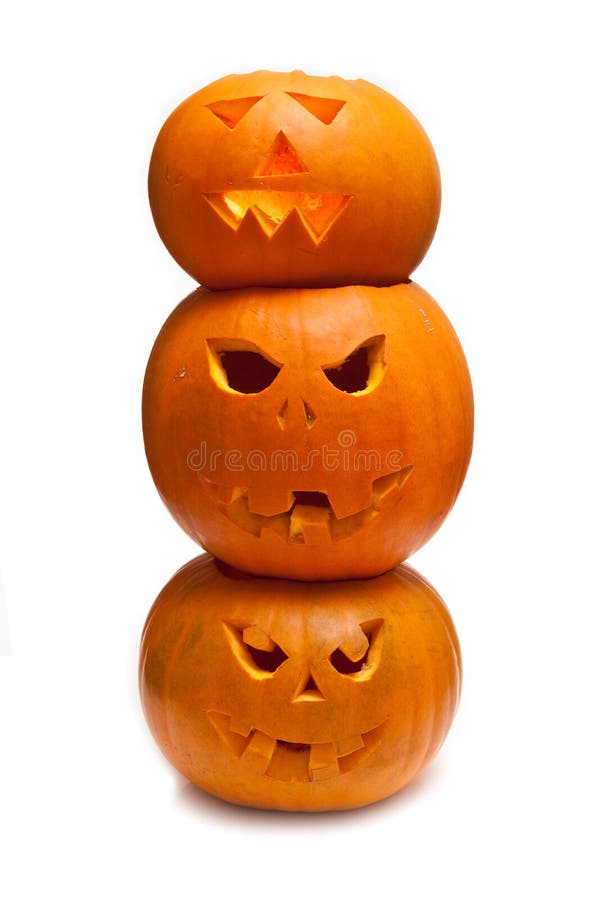 Carved Halloween Pumpkins