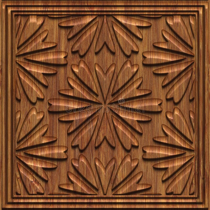 Carved Wood Texture