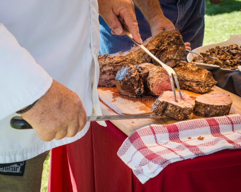 Beef Carving Station Stock Photos Free & RoyaltyFree Stock Photos