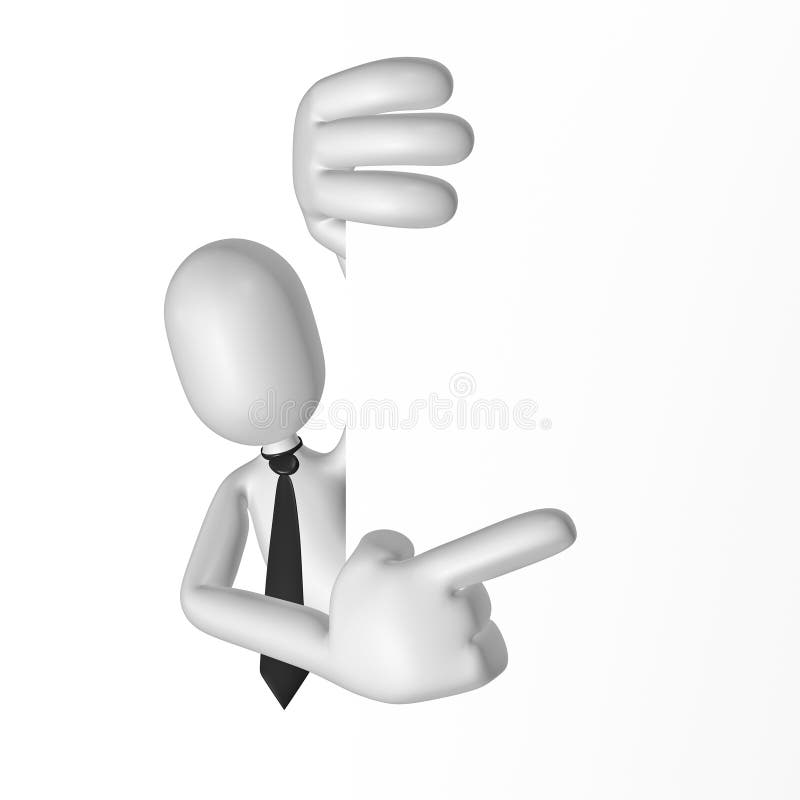 Personaje 3D libre illustration