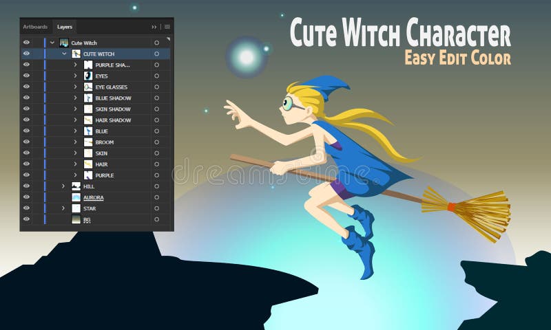 Carácter Lindo Del Gato En Diversas Actitudes Con La Caja