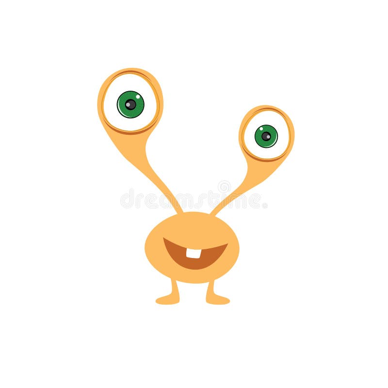 caráter imaginário dos desenhos animados assustadores adoráveis bonitos do monstro ilustração stock caráter imaginário dos desenhos animados assustadores adoráveis bonitos do monstro ilustração stock